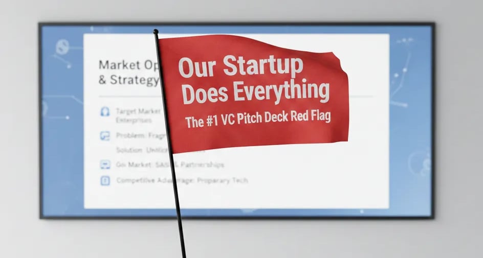 "Our Startup Does Everything": The #1 VC Pitch Deck Red Flag