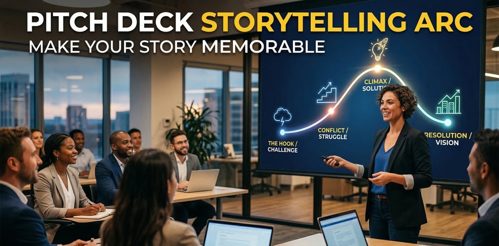 Pitch Deck Storytelling Arc: Make Your Story Memorable