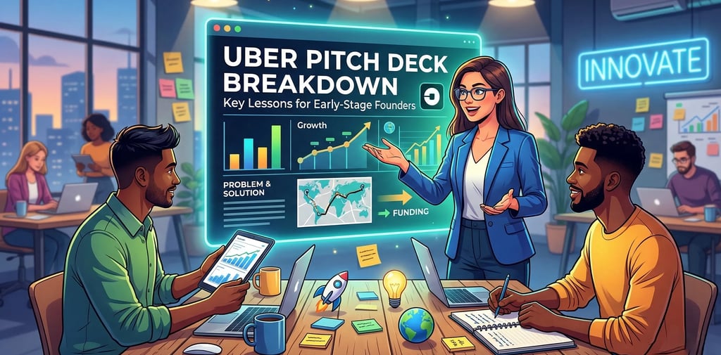 Uber Pitch Deck Breakdown: Key Lessons for Early-Stage Founders