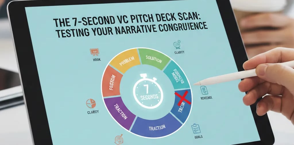 The 7-Second VC Pitch Deck Scan: Testing Your Narrative Congruence