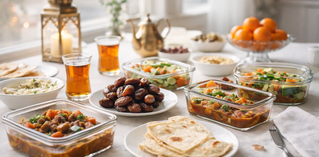 Organisation des repas de la semaine avec des recettes rapides préparées à l’avance pour la famille