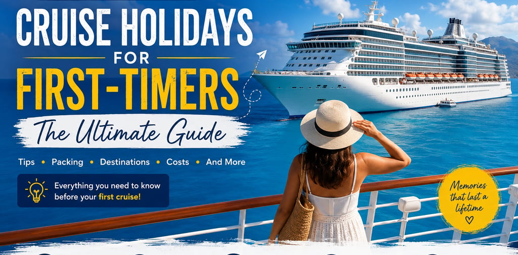 First timer guidelines for Cruise Vacations