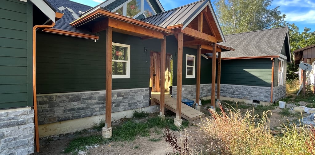 aluminum gutters in Helena Montana