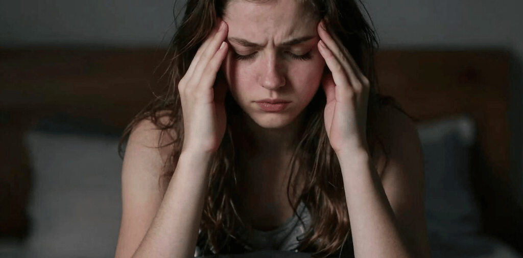 a man sitting on a window sill in the dark