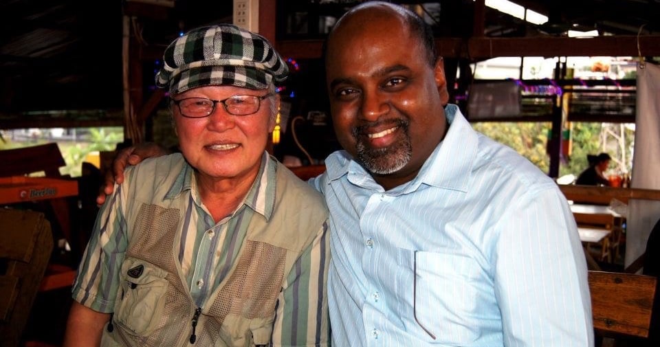 Eugene and in Vientiane, some time in 2012 ...