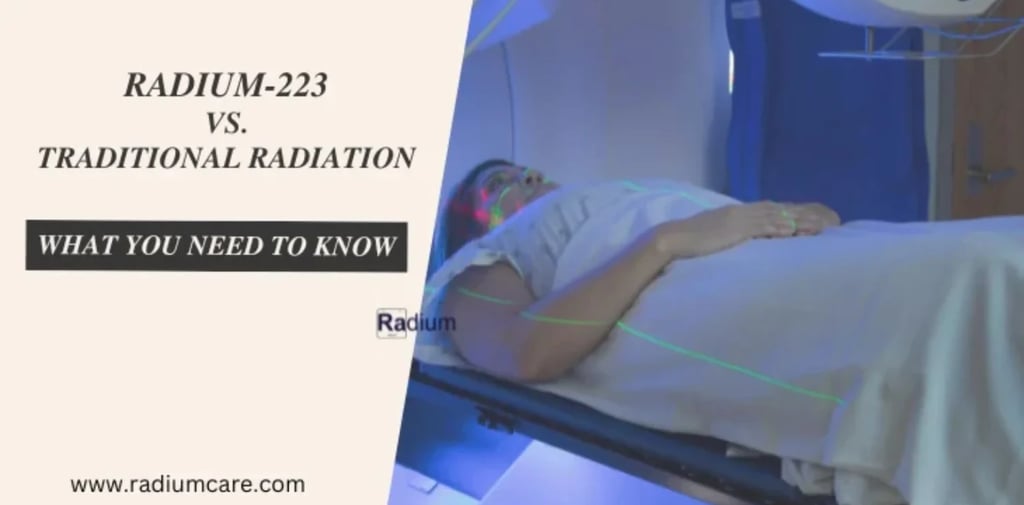 Radium 223 vs. Traditional Radiation
