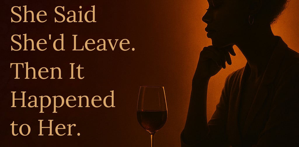 "Woman contemplating relationship decision after partner's infidelity - staying after cheating story