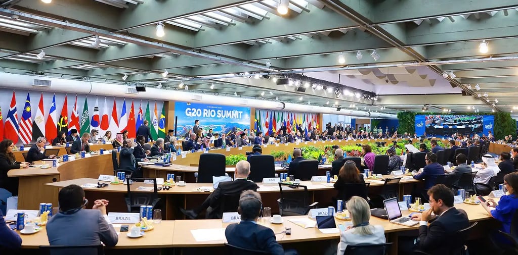 Hội nghị thượng đỉnh G20 năm 2024 đã thành công tốt đẹp, khép lại nhiệm kỳ Chủ tịch của Brazil với điểm nhấn nổi bật - Ảnh: V
