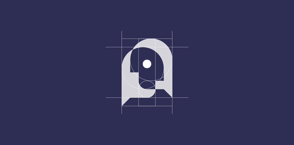 Modern therapy logo grid.