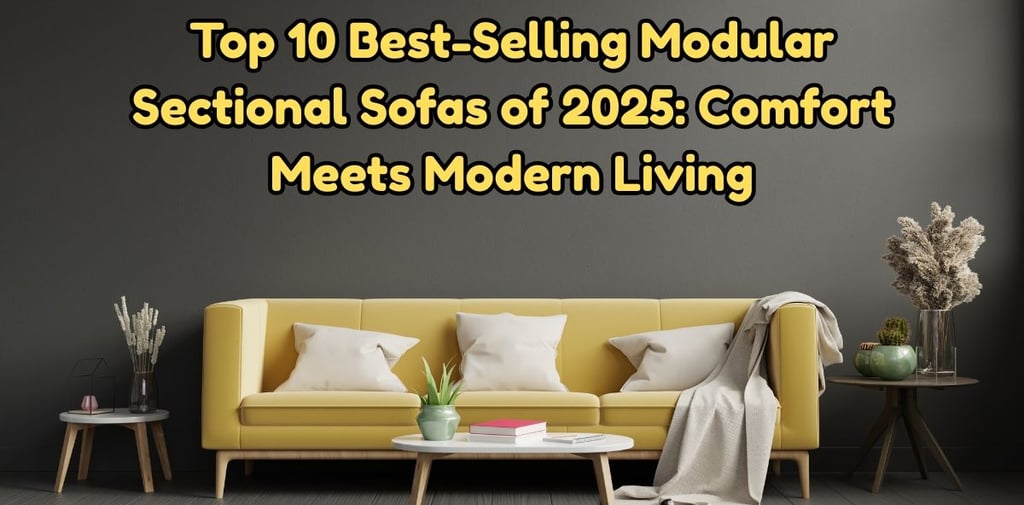 modular sofa with chaise and storage