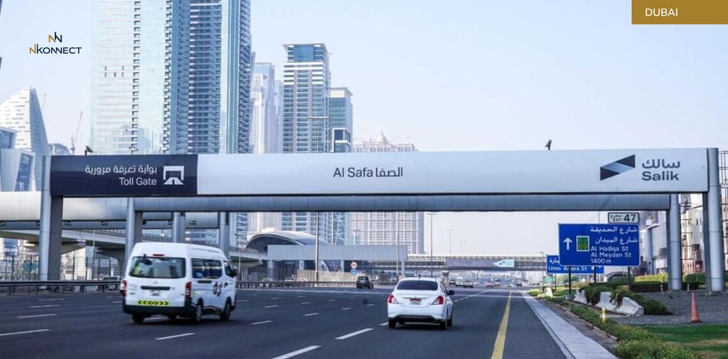 dubai salik toll gate