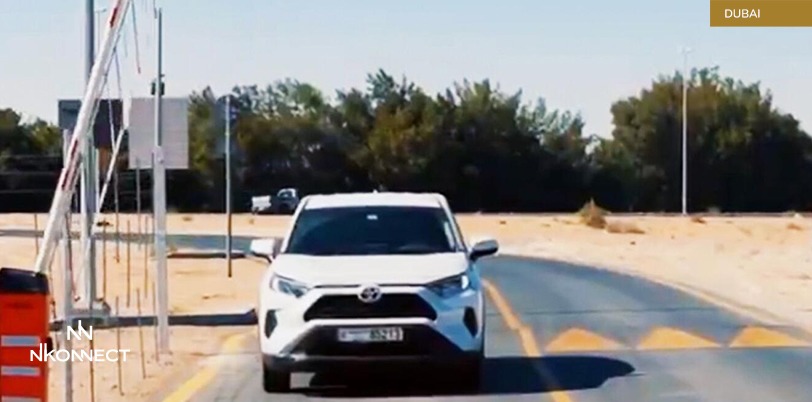 smart gates on Dubai