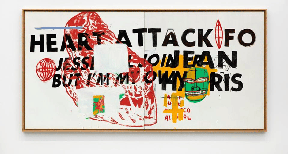 ‘Heart Attack’, 1984. Fonte: The Andy Warhol Foundation for the Visual Arts.