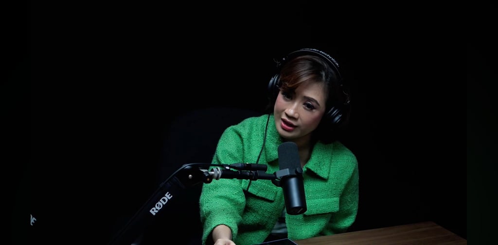 Prita Laura Saba in White Wood Studio in Jakarta