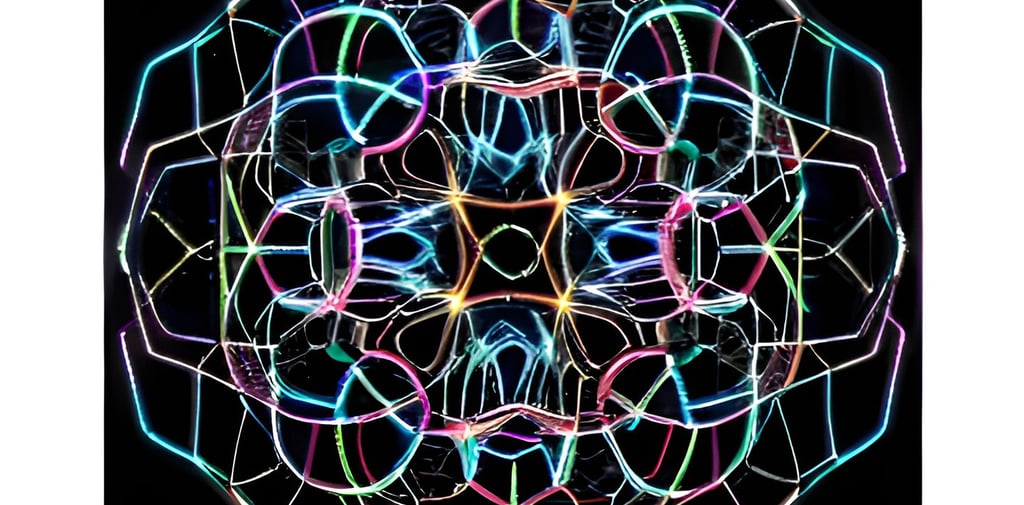 vibrate colored patterns 