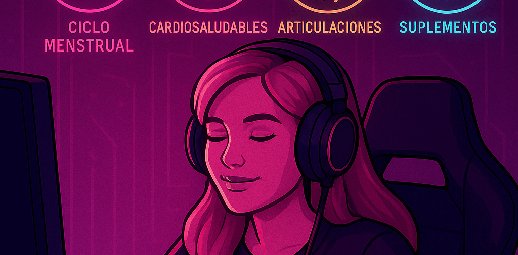 Mujer Gamer Nutrición