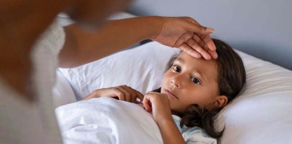 criança com meningite