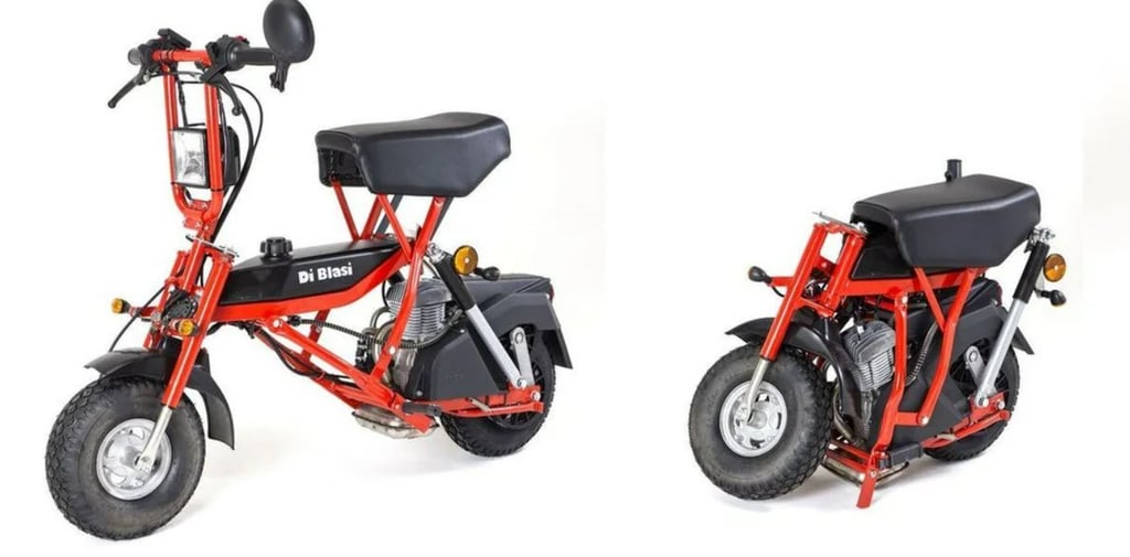 Di Blasi Folding Moped