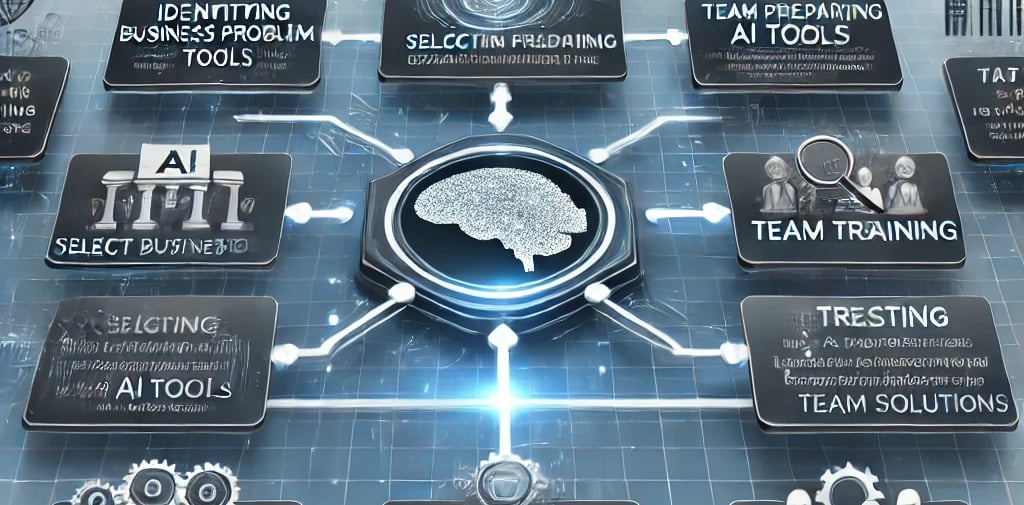 a diagram of a business process