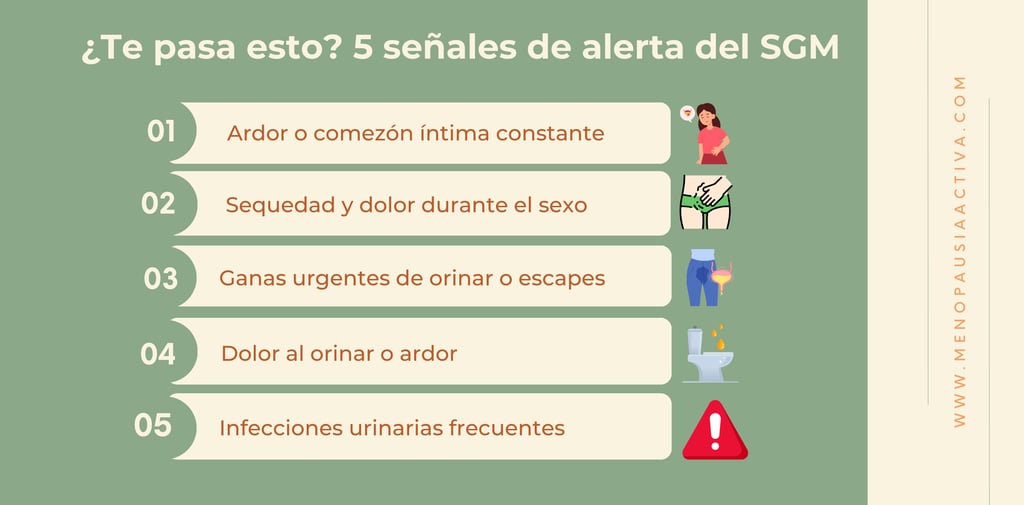 5 señales de que no es “solo” sequedad vaginal