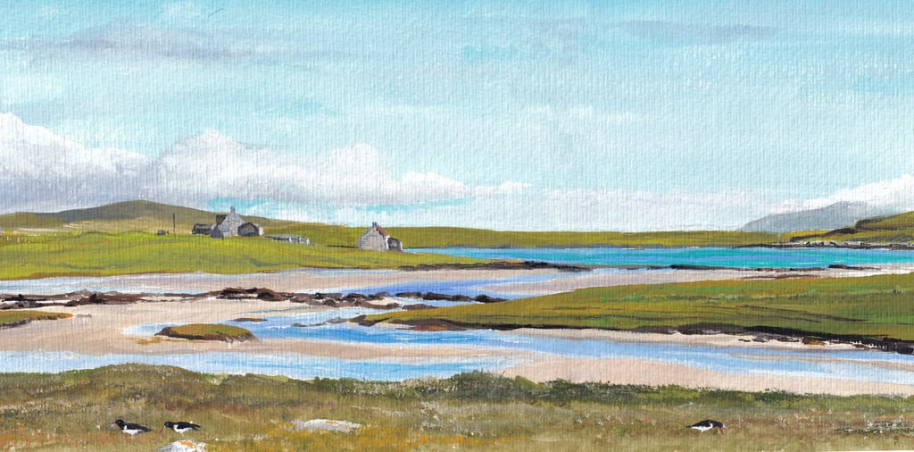 North Uist panorama