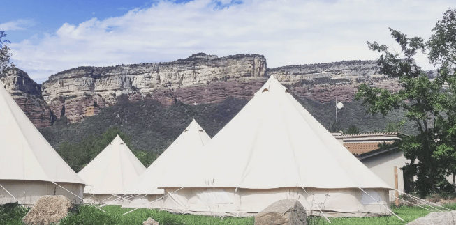 Tiendas glamping festival