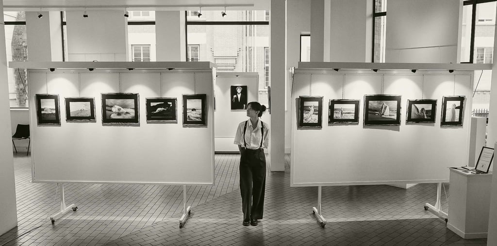 Laura Leboutet - Série Veil of the Ocean - Exposition Itinéraires Photographiques en Limousin 2025