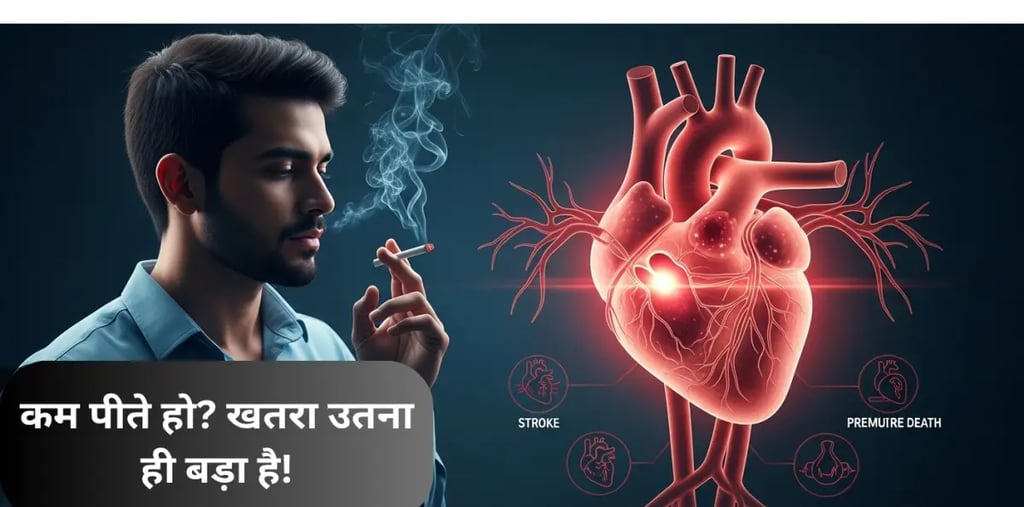 डॉक्टरों की चेतावनी ‘लो-इंटेंसिटी’ स्मोकिंग भी घातक