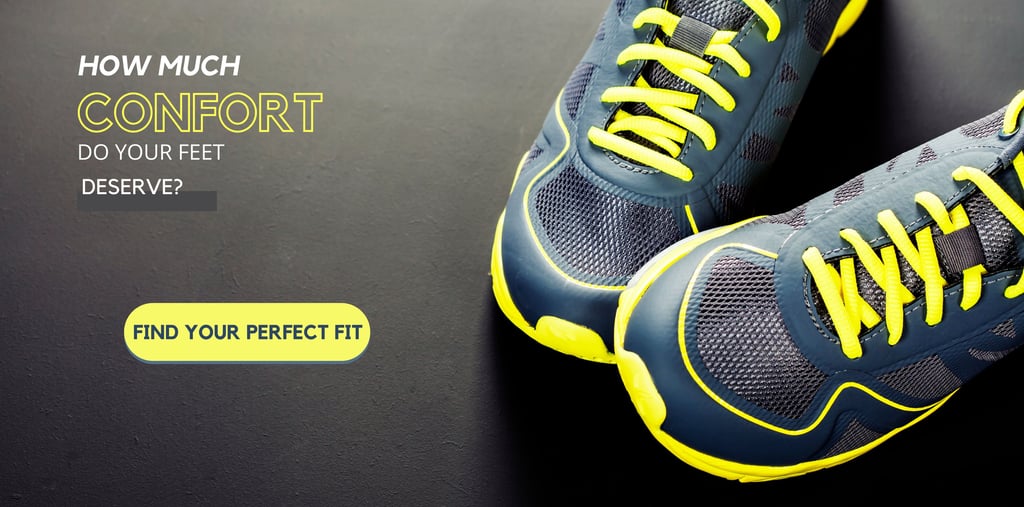 Shoes banner idea - comfort