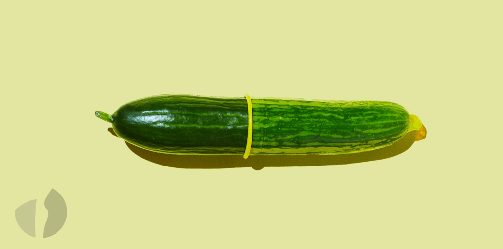 Pepino com condom