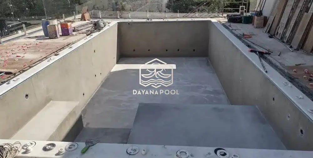 Pembangunan kolam renang air hangat, spesialis DayanaPool.