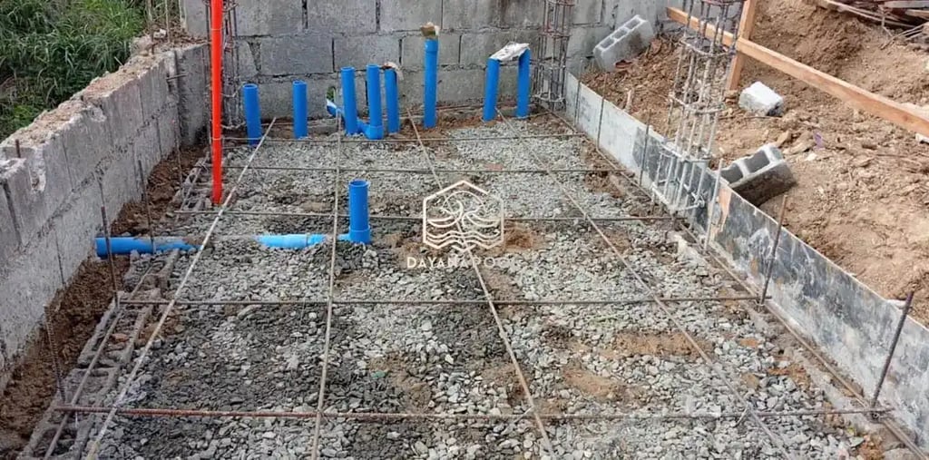 Pembuatan kolam renanag oleh dayanapool