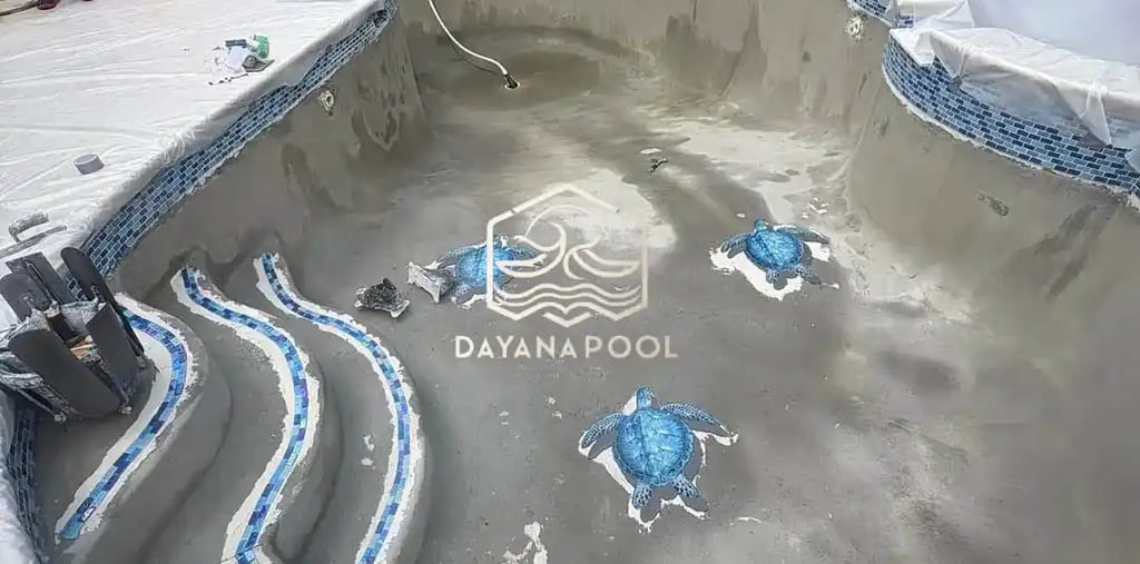 Pembangunan kolam renang air hangat, spesialis DayanaPool.