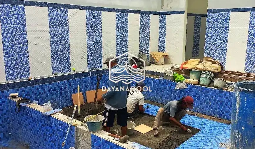Proses Pengerjaan Kolam Renang yang Tepat Waktu oleh Dayanapool
