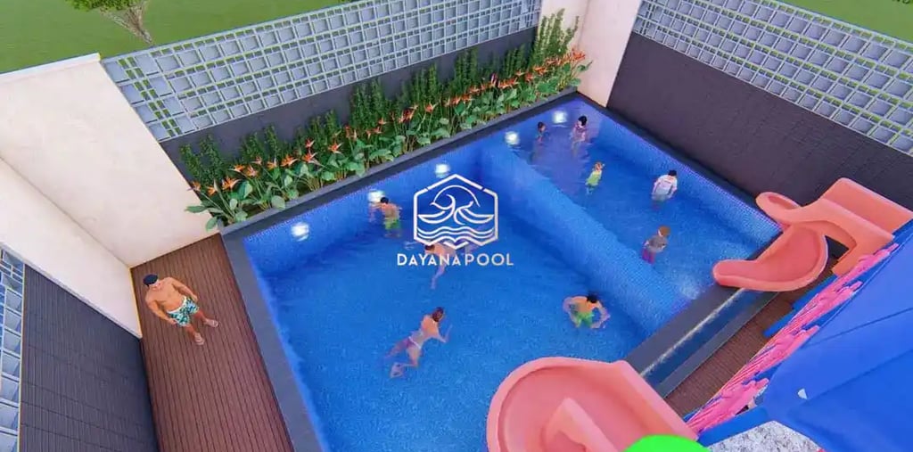 Desain Kolam Renang Modern dan Minimalis dari Dayanapool