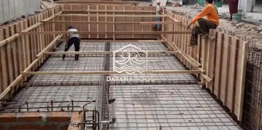 Pembangunan kolam renang air hangat, spesialis DayanaPool.