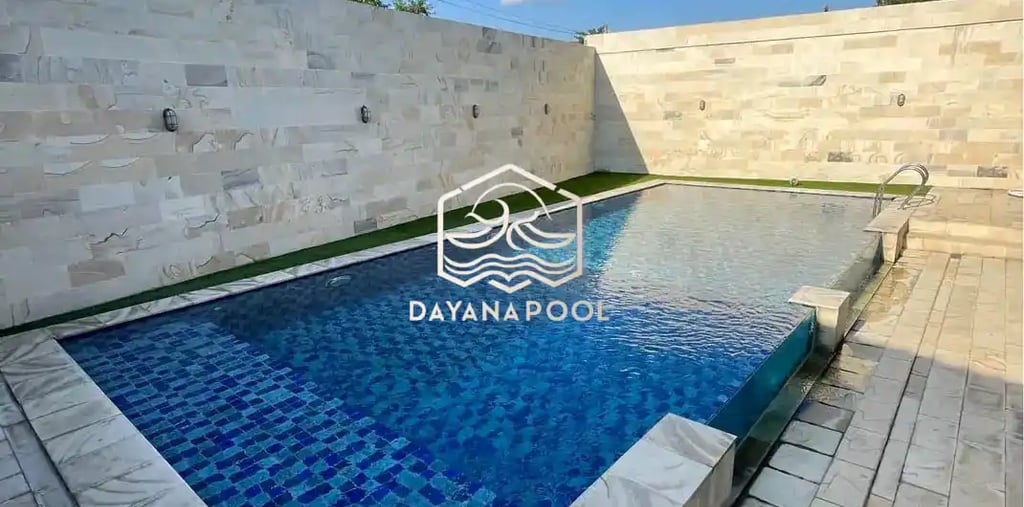 kolam renang air garam yang indah garapan dayanapool