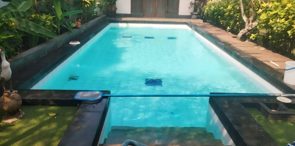 Kolam Renang Skimmer yang indah dan mewah dari dayanapool