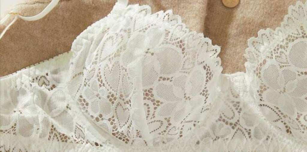 ensemble lingerie dentelle blanc maroc sexy