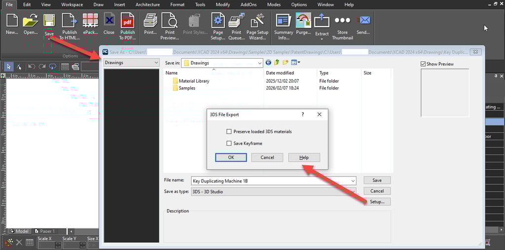 3DS File Export in xCAD