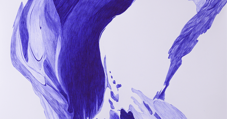 Détail de texture au bic