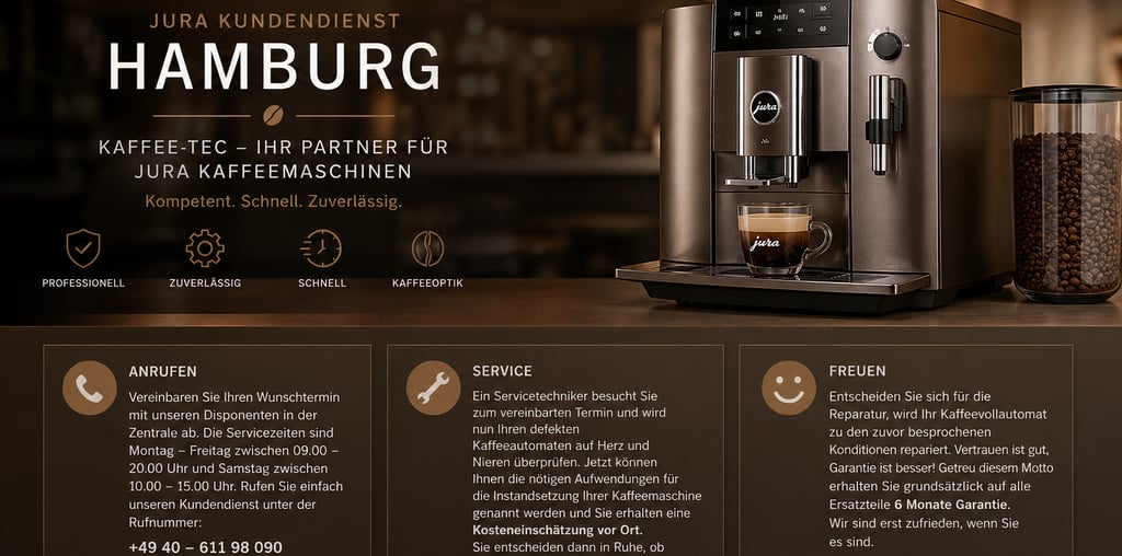 Jura Reparatur Hamburg 