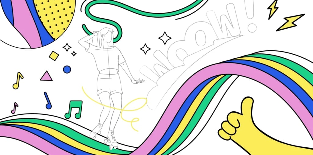 rough animation 2D agence motion design motion graphics design studio motion design agence motion de