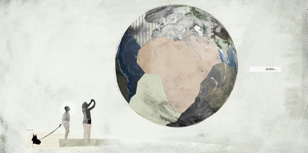 Mixed Media digital collage motion design FEVR Animation New York