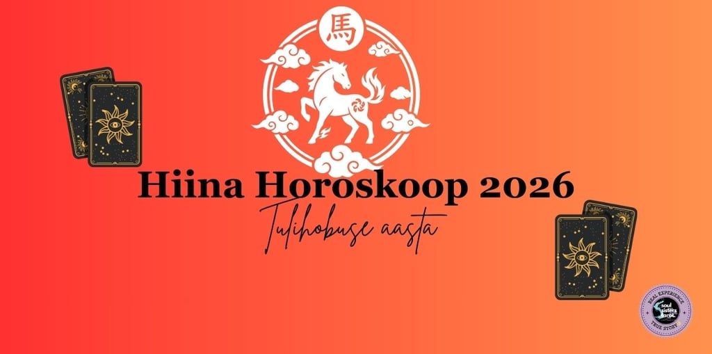 Hiina Horoskoop 2026 Soul Sisters Tarot