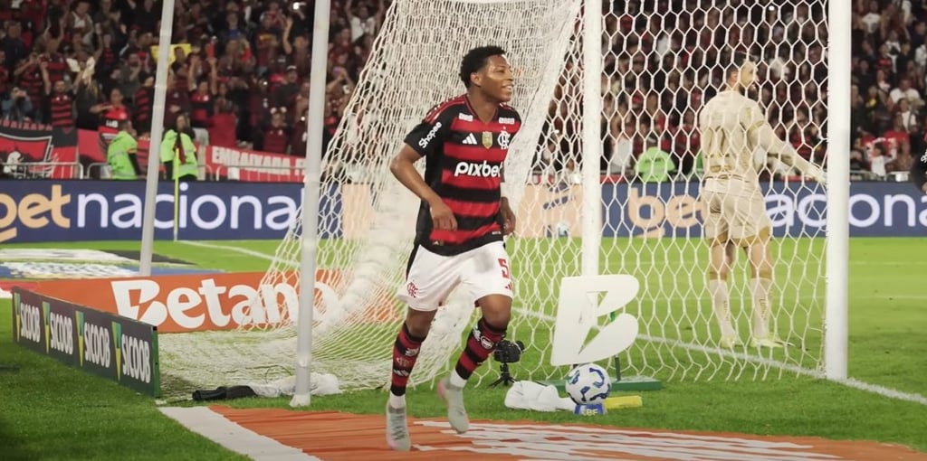 Gonzalo Plata, autor do gol da vitória.