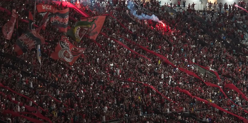 Nação Rubro-Negra no Maracanã