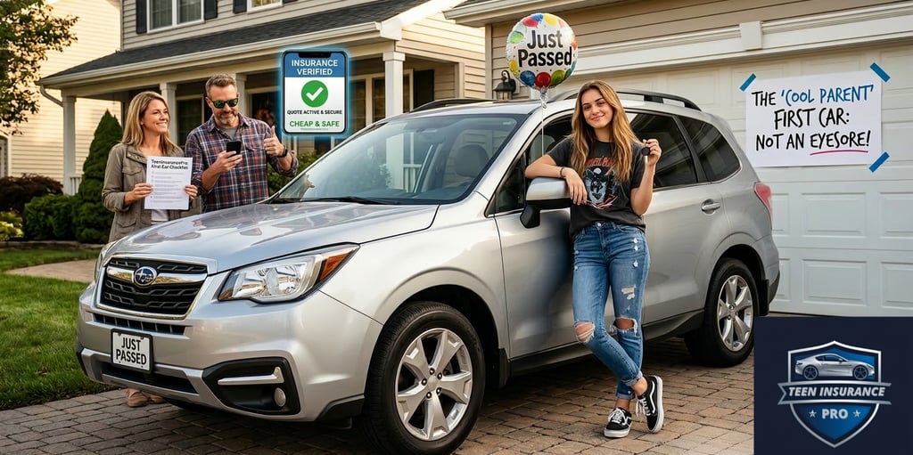 cheapest cars to insure for teen drivers