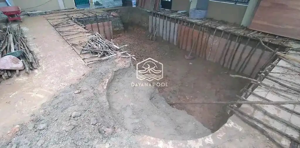 pengacian kolam renang.