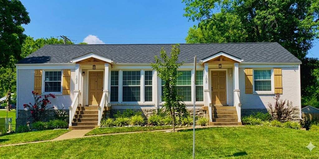 Student housing near Vanderbilt University at 103 Cherokee Road in Nashville, featuring a renovated 